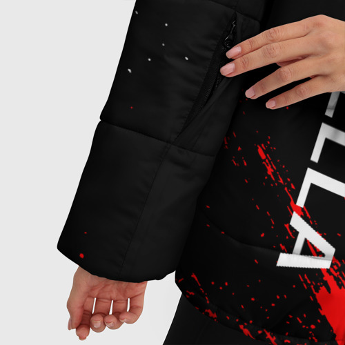 Женская зимняя куртка Oversize Umbrella Corp Амбрелла Корп, цвет красный - фото 6