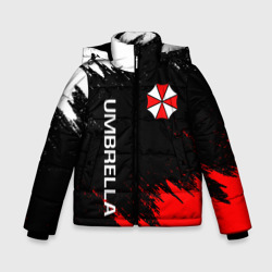 Зимняя куртка для мальчиков 3D Umbrella Corp Амбрелла Корп