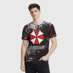 Мужская футболка 3D Umbrella Corp Амбрелла Корп - фото 2