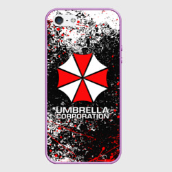 Чехол для iPhone 5/5S матовый Umbrella Corp Амбрелла Корп