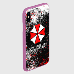 Чехол для iPhone XS Max матовый Umbrella Corp Амбрелла Корп - фото 2