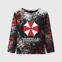 Детский лонгслив 3D Umbrella Corp Амбрелла Корп