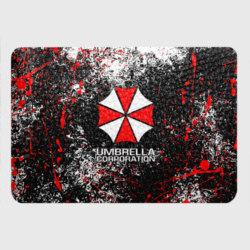 Картхолдер с принтом Umbrella Corp Амбрелла Корп, цвет красный - фото 4