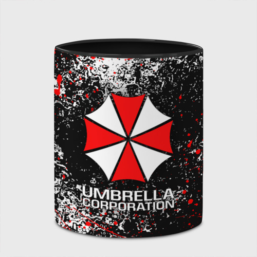 Кружка с полной запечаткой Umbrella Corp Амбрелла Корп, цвет белый + черный - фото 4