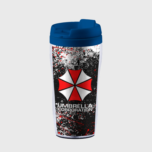 Термокружка-непроливайка Umbrella Corp Амбрелла Корп, цвет синий