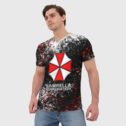 Мужская футболка 3D Umbrella Corp Амбрелла Корп - фото 2