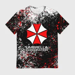 Мужская футболка 3D Umbrella Corp Амбрелла Корп