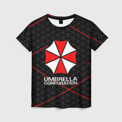 Женская футболка 3D Umbrella Corp Амбрелла Корп