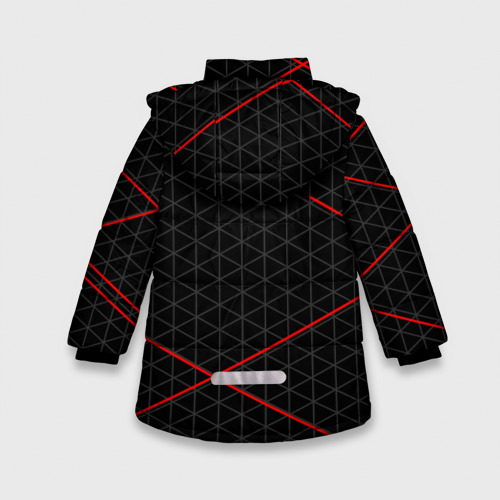 Зимняя куртка для девочек 3D Umbrella Corp Амбрелла Корп, цвет красный - фото 2
