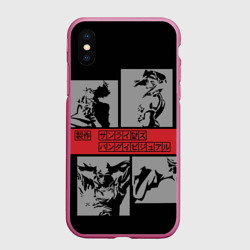 Чехол для iPhone XS Max матовый Cowboy Bebop anime