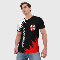 Мужская футболка 3D Umbrella Corp Амбрелла Корп - фото 2