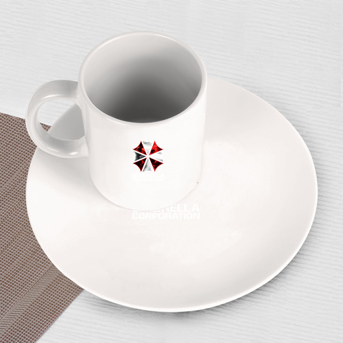 Набор: тарелка + кружка Umbrella Corp - фото 3
