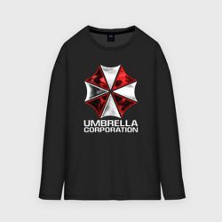 Мужской лонгслив oversize хлопок Umbrella Corp