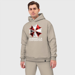 Мужской костюм oversize хлопок Umbrella Corp - фото 2