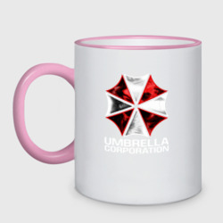 Кружка двухцветная Umbrella Corp