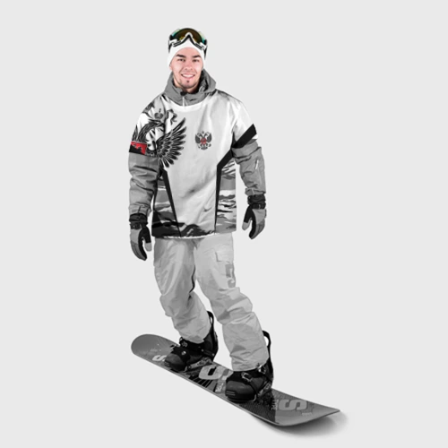 Накидка на куртку 3D Камуфляж Россия