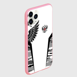 Чехол для iPhone 11 Pro Max матовый Камуфляж Россия - фото 2