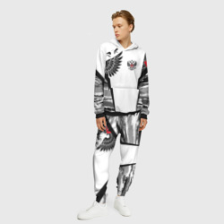 Мужской костюм с толстовкой 3D Камуфляж Россия - фото 2