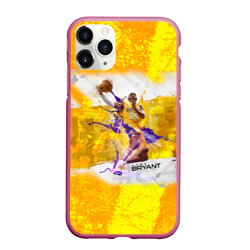 Чехол для iPhone 11 Pro Max матовый Kobe Bryant jump