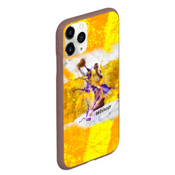 Чехол для iPhone 11 Pro Max матовый Kobe Bryant jump - фото 2