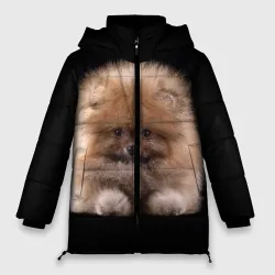 Женская зимняя куртка Oversize Рыжий Шпиц