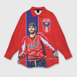 Мужская рубашка oversize 3D Ovechkin Capitals