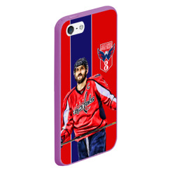 Чехол для iPhone 5/5S матовый Ovechkin Capitals - фото 2