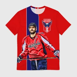 Мужская футболка 3D Ovechkin Capitals