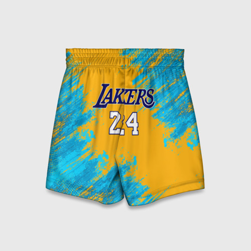 Детские спортивные шорты 3D Kobe Bryant, цвет 3D печать - фото 2