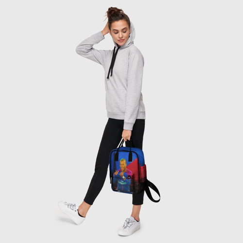 Женский рюкзак 3D с принтом Мбапе, фото #4