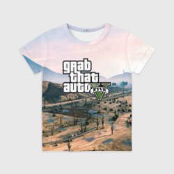 Детская футболка 3D Grand Theft Auto 5