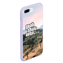 Чехол для iPhone 7Plus/8 Plus матовый Grand Theft Auto 5 - фото 2