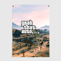 Постер Grand Theft Auto 5