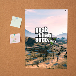 Постер Grand Theft Auto 5 - фото 2