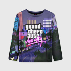 Детский лонгслив 3D Grand Theft Auto Vice City