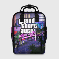 Женский рюкзак 3D Grand Theft Auto Vice City