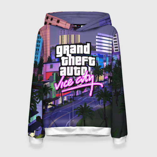 Женская толстовка 3D Grand Theft Auto Vice City, цвет 3D печать