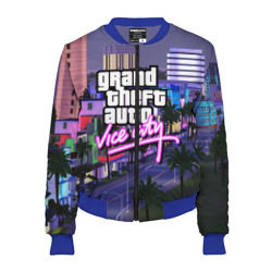 Женский бомбер 3D Grand Theft Auto Vice City