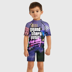 Детский купальный костюм 3D Grand Theft Auto Vice City - фото 2