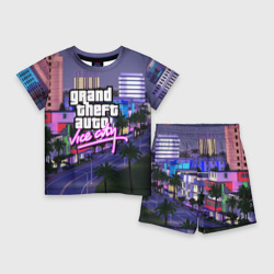 Детский костюм с шортами 3D Grand Theft Auto Vice City