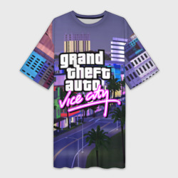 Платье-футболка 3D Grand Theft Auto Vice City