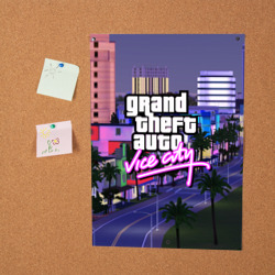 Постер Grand Theft Auto Vice City - фото 2