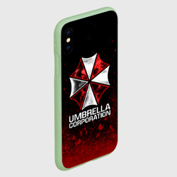 Чехол для iPhone XS Max матовый Umbrella Corp - фото 2