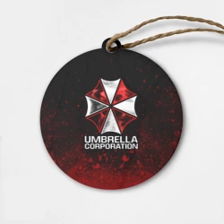Деревянная игрушка круг Umbrella Corp