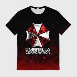 Мужская футболка 3D Umbrella Corp