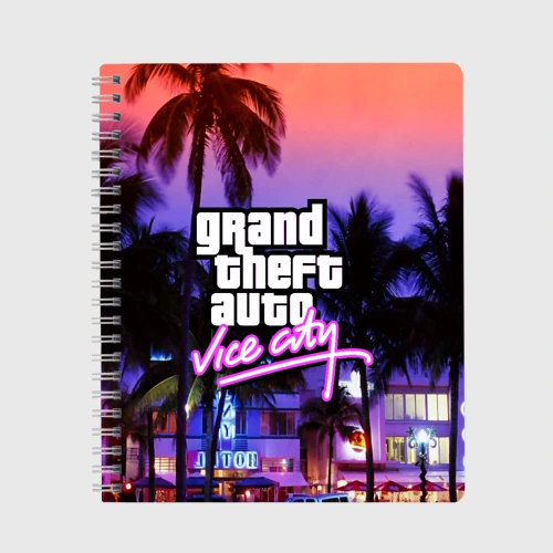 Тетрадь Grand Theft Auto Vice City