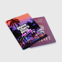 Обложка для паспорта матовая кожа Grand Theft Auto Vice City - фото 2