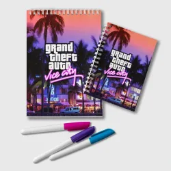 Блокнот Grand Theft Auto Vice City