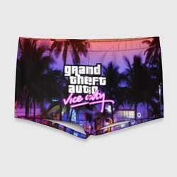 Мужские купальные плавки 3D Grand Theft Auto Vice City