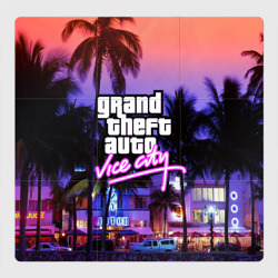 Магнитный плакат 3Х3 Grand Theft Auto Vice City